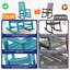 Ensemble de 2 chaises berçantes surdimensionnées pour l'extérieur-1466504418-1467357127