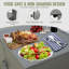 Îlot de cuisine extérieur avec rangement, aluminium, housse de protection