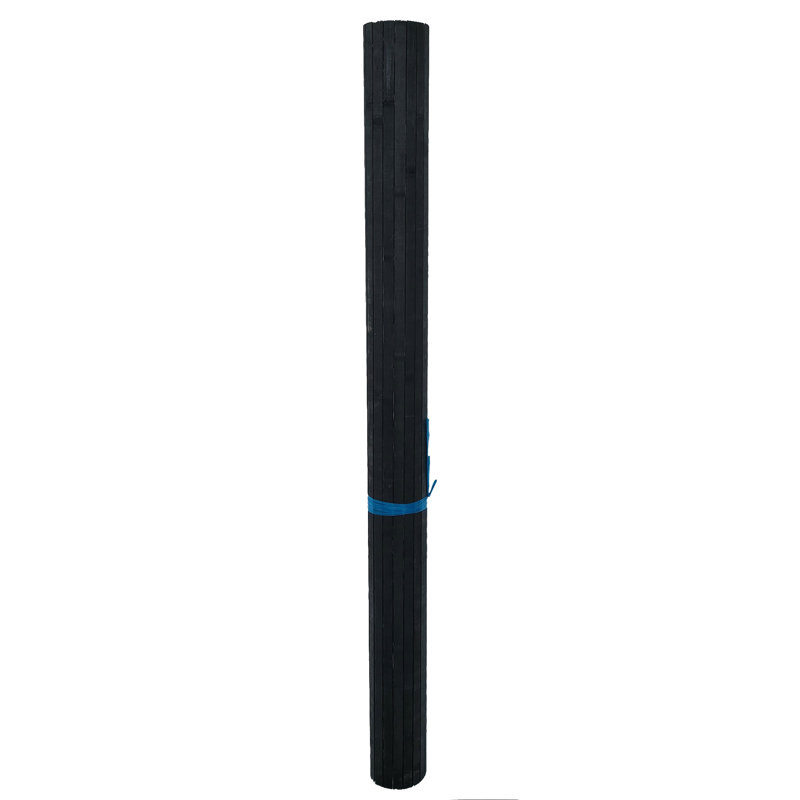 Ebony Textured Bamboo Wall Paneling Decor, 48x96 inches