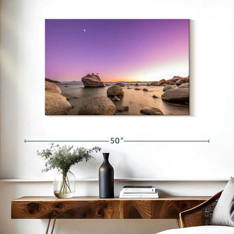 Bonsai Rock Sunset, H 26 po x l 39 po