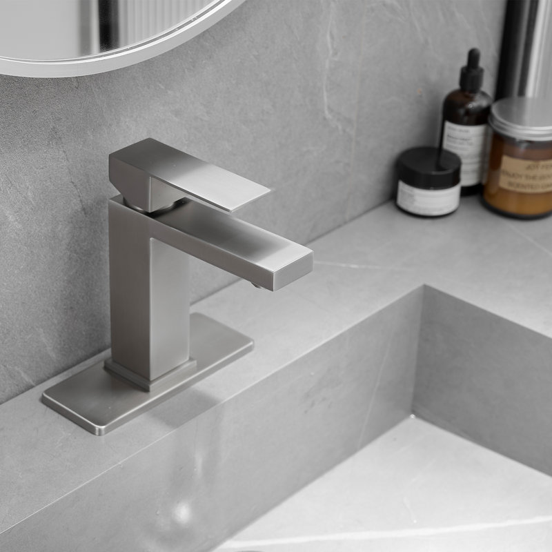 Bathroom Faucet, Brushed Nickel