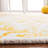 Berman Hand Tufted Wool/Cotton Floral Rug in Ivory/Gold-964409481