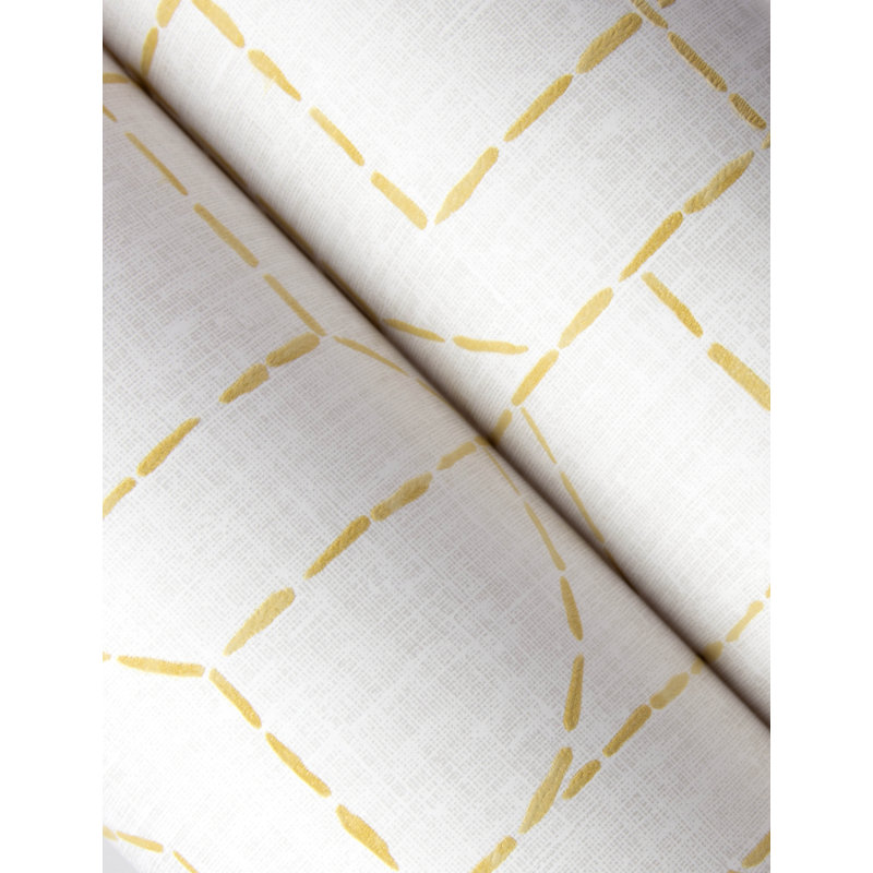 Integrity Arched Outlines Wallpaper, Yellow