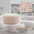 Sahara Pattern Fabric Ottoman