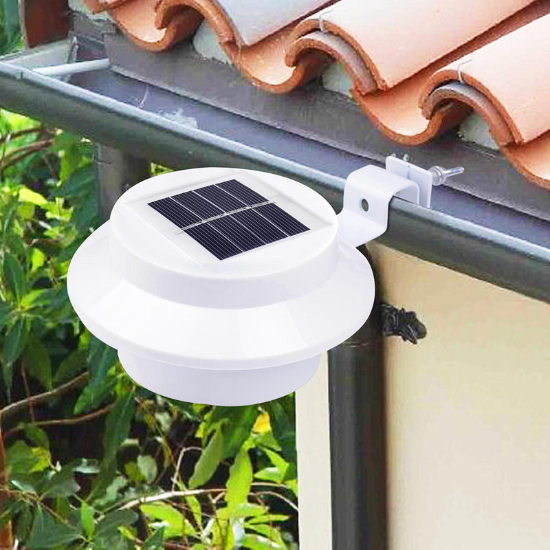 LED Solar Power Dusk to Dawn Outdoor Security Area Light
