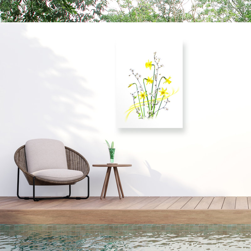 «Simply Spring On Canvas» par Jacky Parker, reproduction, H 47 po x l 35 po
