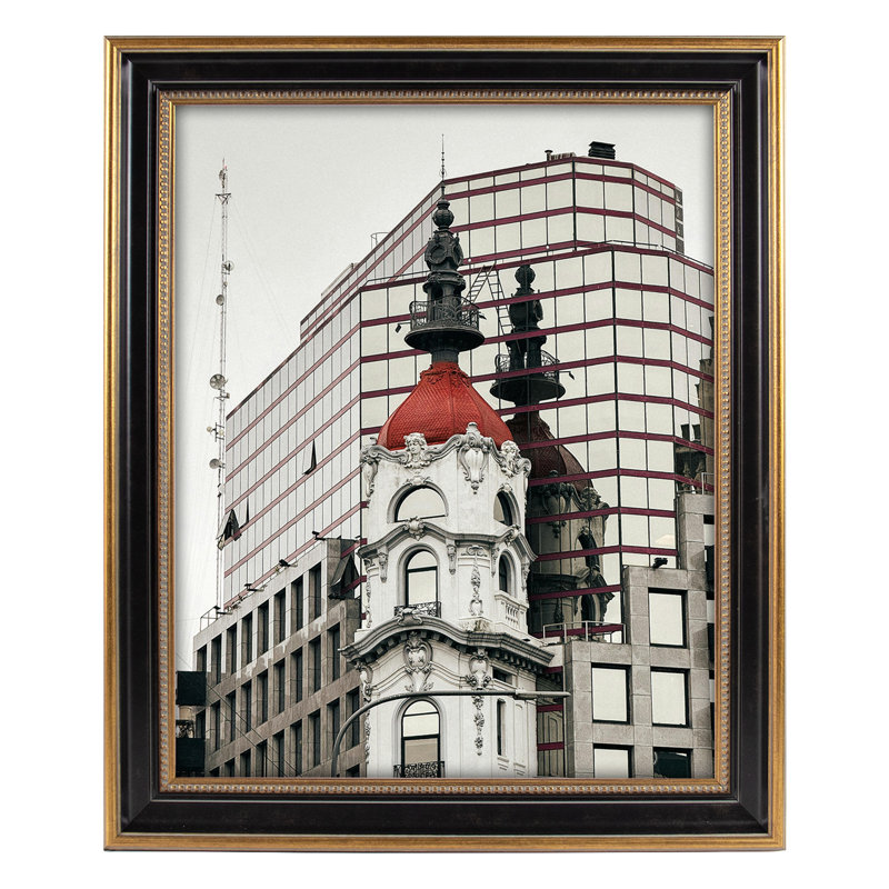 Black Gold Poster Frame Without Mat