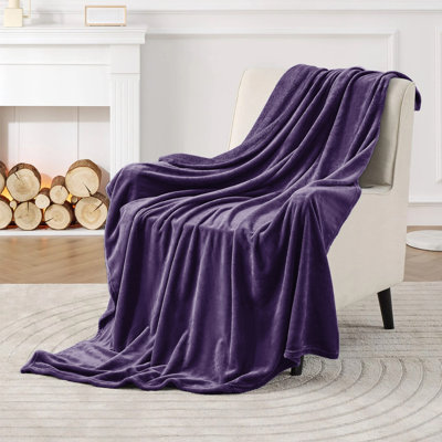 Queen Fleece Blanket – 300 GSM -Soft & Cozy All-Season Bed Blanket