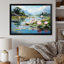 «Malacai China Art Jade Lotus II», art mural Chine-970661328-970661336