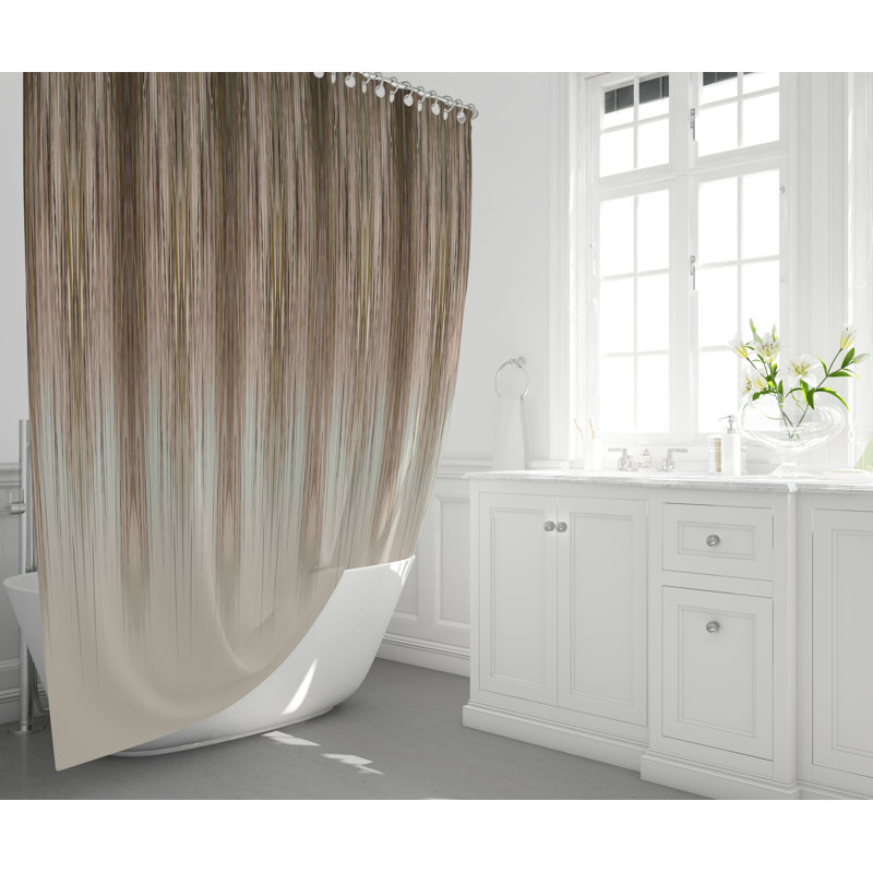 Rideau de douche simple à rayures Belaview, H 93 po x l 70 po