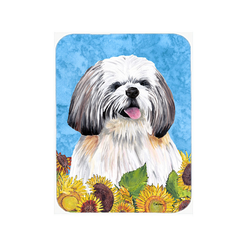 Planche à découper en verre Shih Tzu