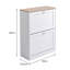 8 Pair Stackable Shoe Rack