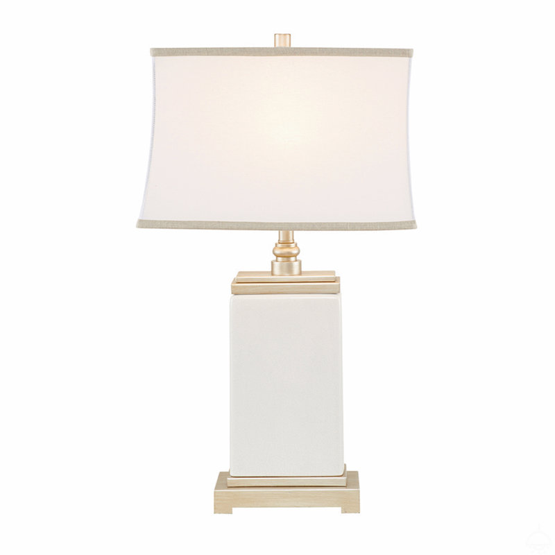 Rectangular Ceramic Table Lamp