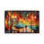 Champagne Floater Framed Canvas