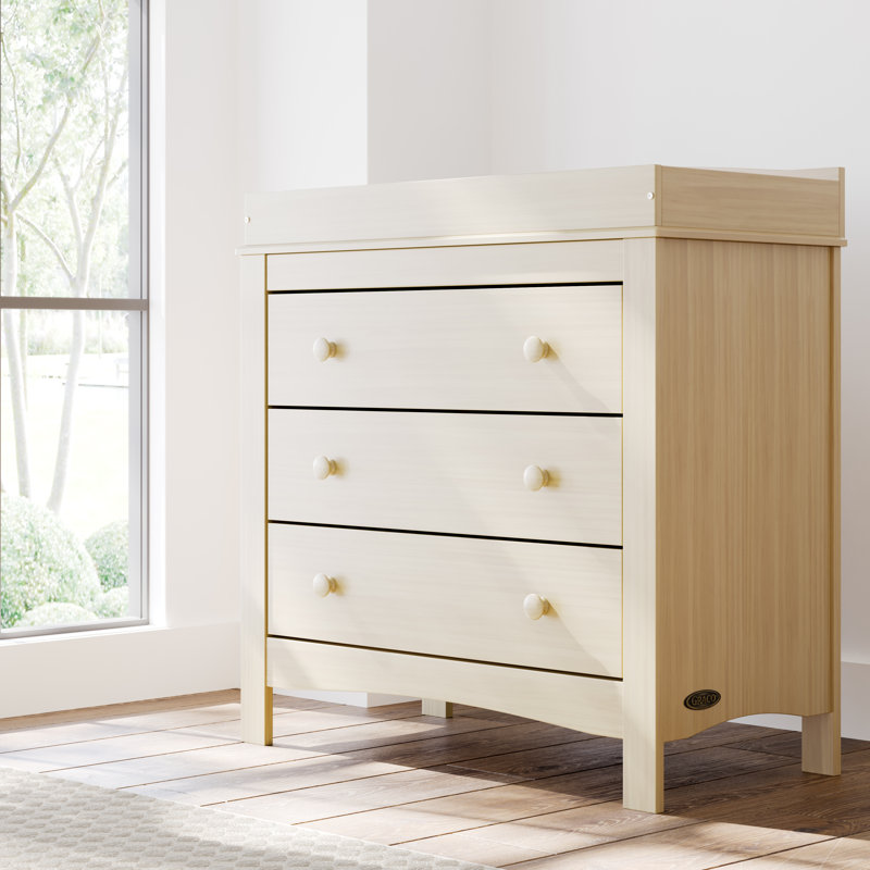 Noah 3 Drawer Chest with Changing Topper, Driftwood