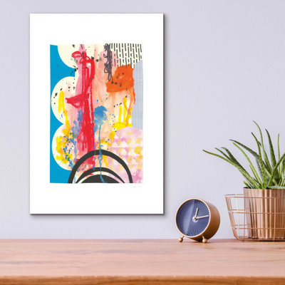 «Color Storm II» par Courtney Prahl, art mural en verre acrylique