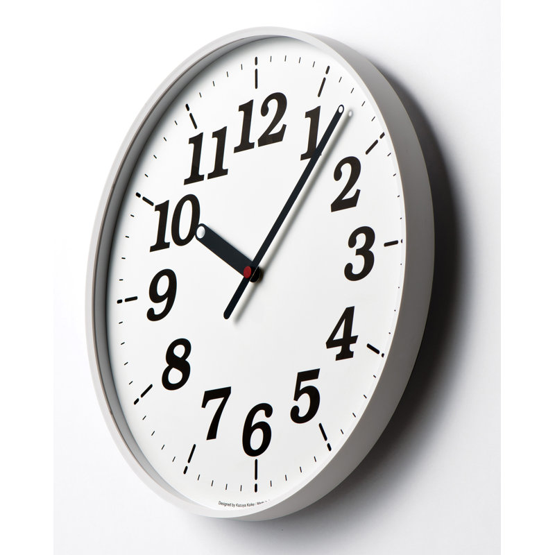 Wall Clock, White