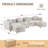 Modern Upholstered Sectional Sofa-1698648463