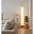 Minimalist Modern Wrought Iron and Acrylic Floor Lamp
