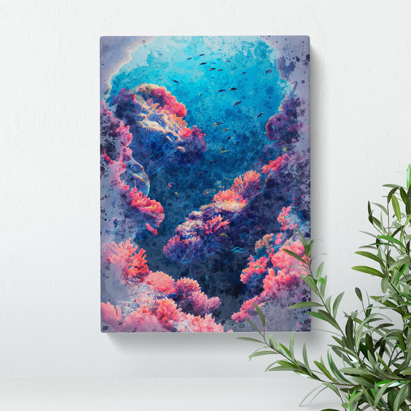 Coral Reef Beauty - Wrapped Canvas