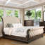 1pièce lit très grand capitonné beige-1200334158