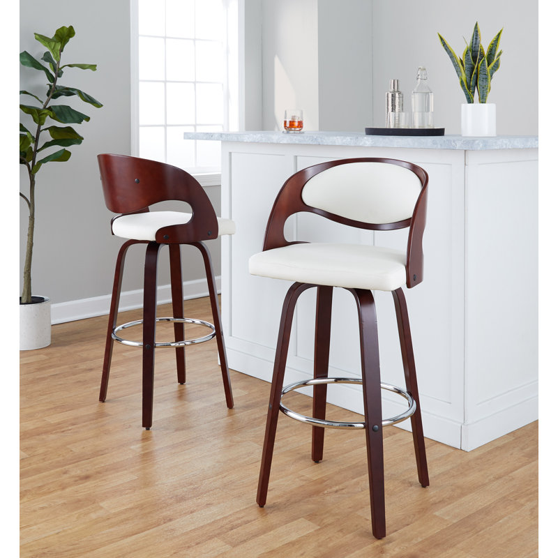 Tabouret de bar pivotant 29,5 po Lakyia