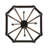 Kelston Dimmable Lantern Square / Rectangle Chandelier