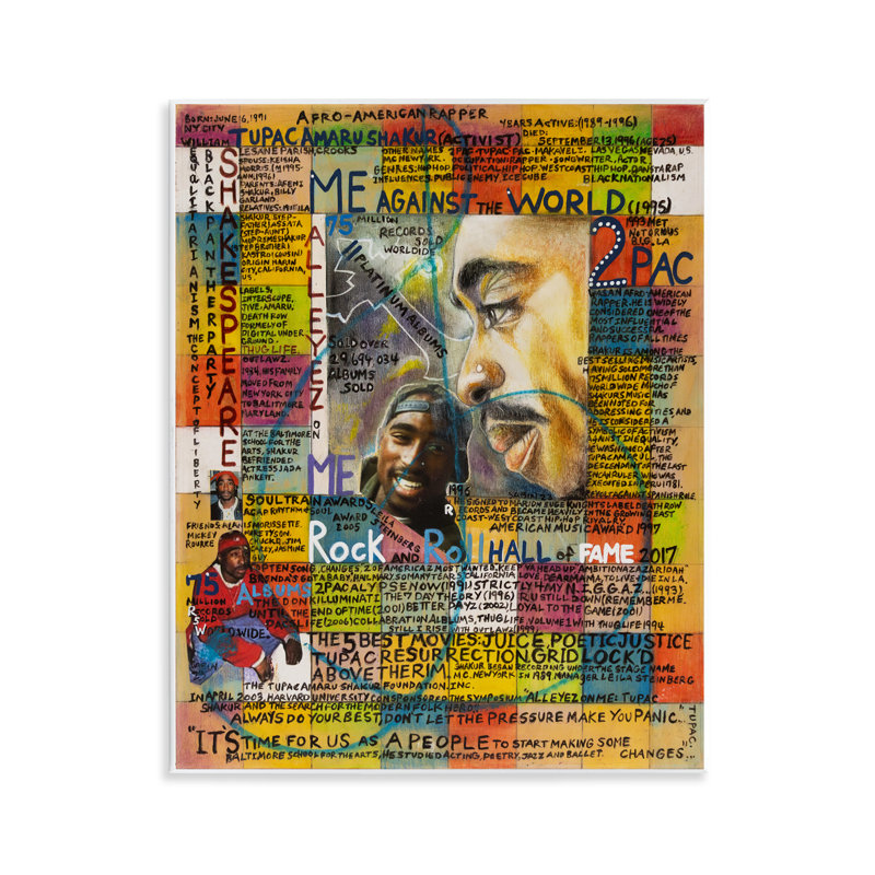 «Tupac Musician Collage» par Sabin