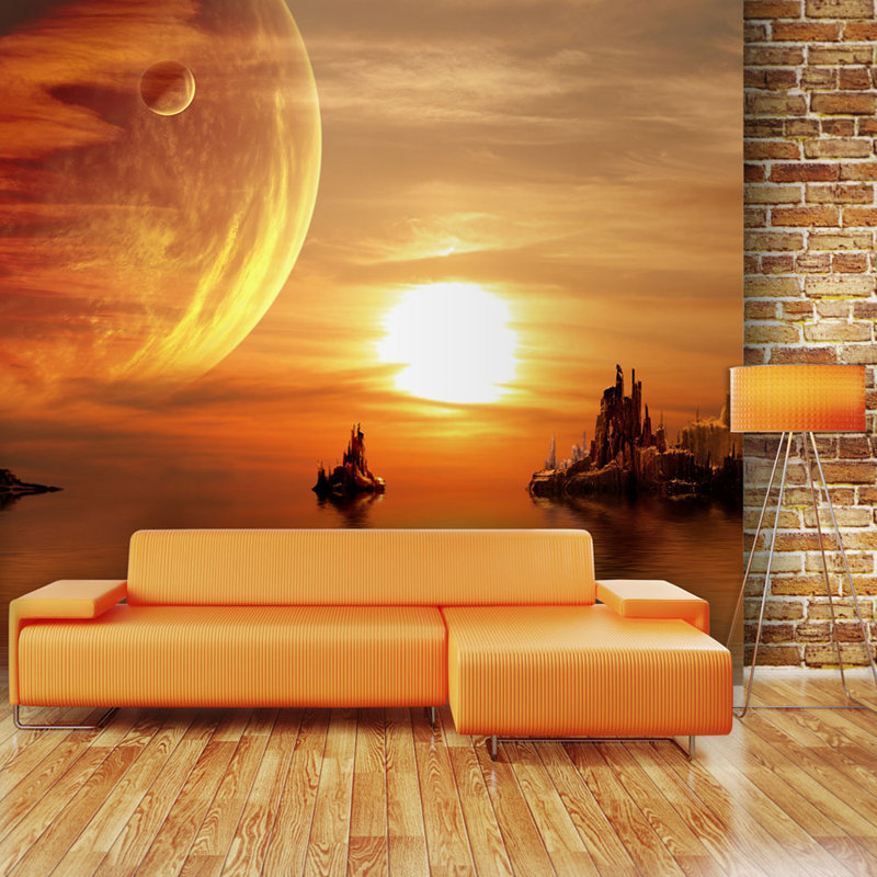 Fantasy Sunset 3.09m x 400cm Wallpaper, 270 cm L x 350 cm W