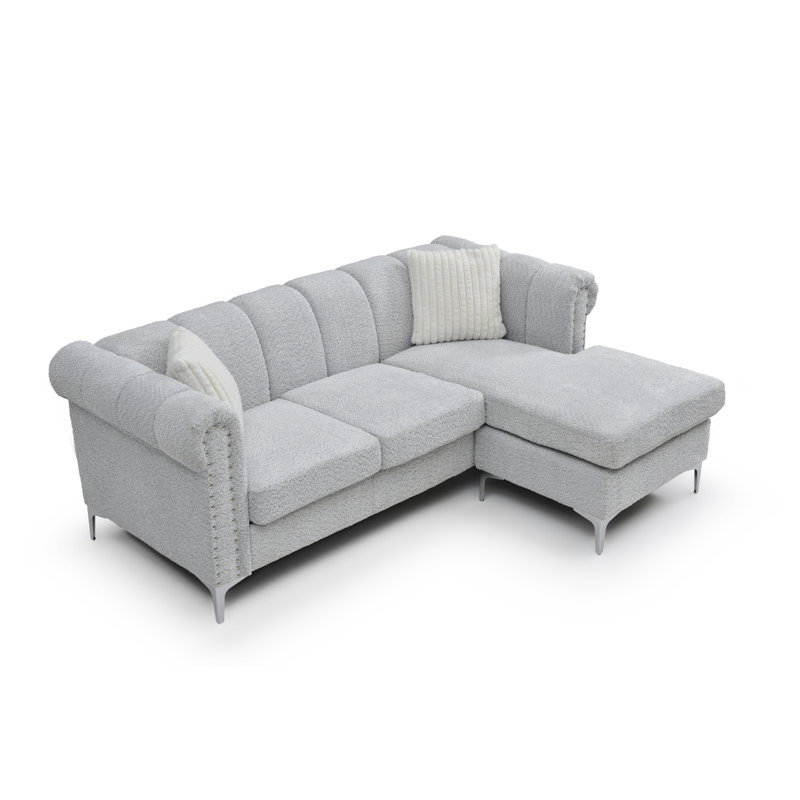 Canapé Sammy G00340B-Sch, gris