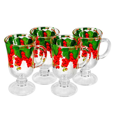 Tasse à café irlandaise rouge 6,2 oz liq. (200 ml)