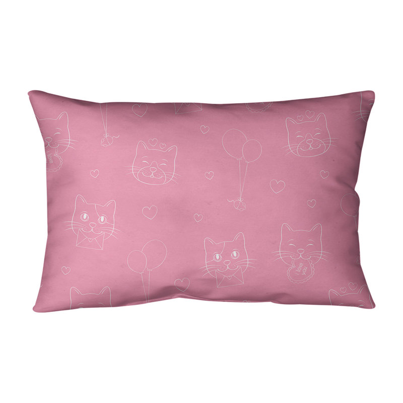 Coussin lombaire st day, Rose