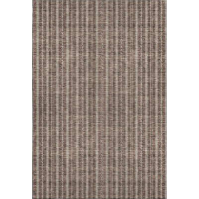 Premium Machine Washable Prisco Brown Rug