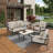 Townsend - Person Patio Conversation Set with Cushions-93088434