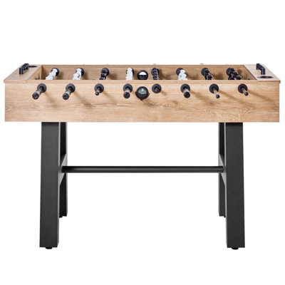 Table de soccer, table de 55 pouces de taille standard, tables de soccer intérieur pour la maison, la famille et la salle de jeu, ensemble de soccer durable, comprend 4 balles, un marqueur et 2 porte-gobelets