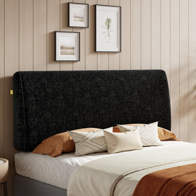 Tête de lit tapissier ergonomique Damerius convenant aux matelas de 8 à 14 pouces