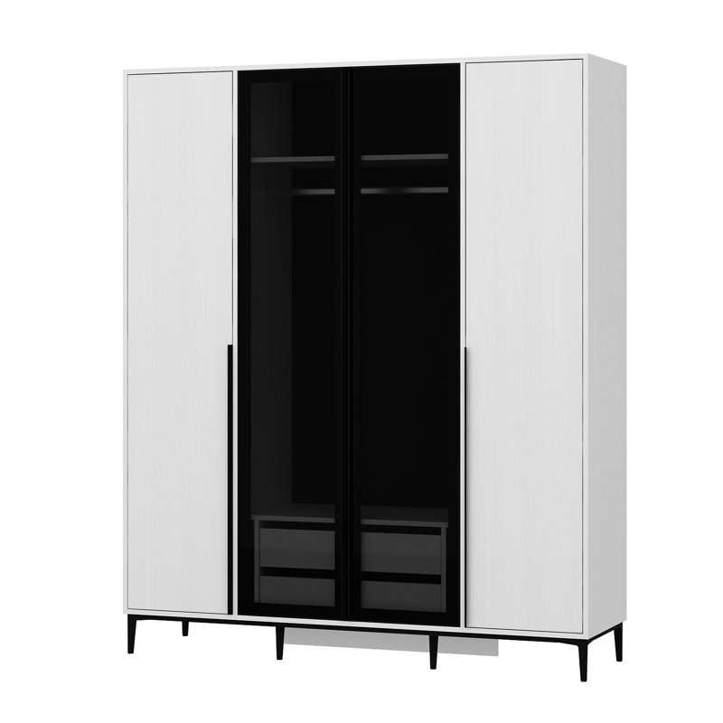 Elina Manufactured Wood Wardrobe