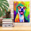 «Pop Art Pit Bull» par Furbaby Affiliates, art mural sur toile-1546864392