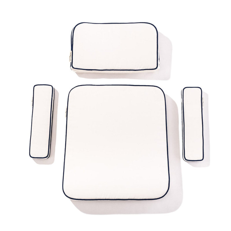 Waterhouse Chair - Cushion, Rivie White