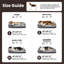 Canapé orthopédique Lesure RealOrtho 3 couches en mousse à mémoire de forme avec housse amovible pour chien-135250918-135250919
