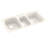 44'' L Triple Bowl Solid Surface Kitchen Sink-38293842-38293840