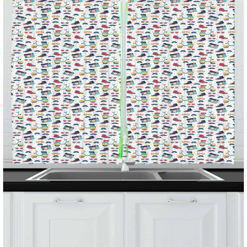 Tailored Kitchen Curtain