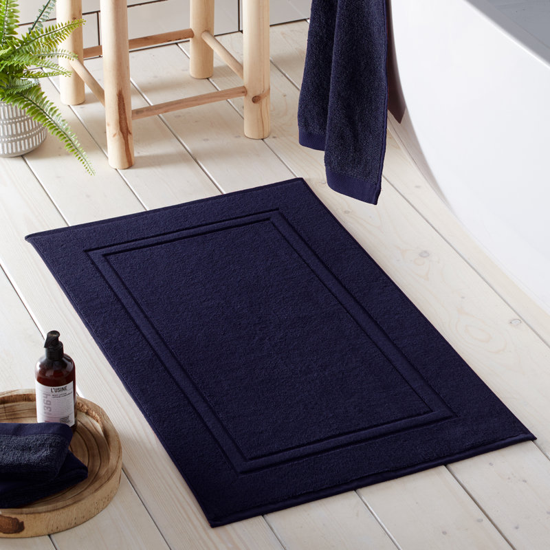 Abode Eco Non-Slip Bath Mat, Navy
