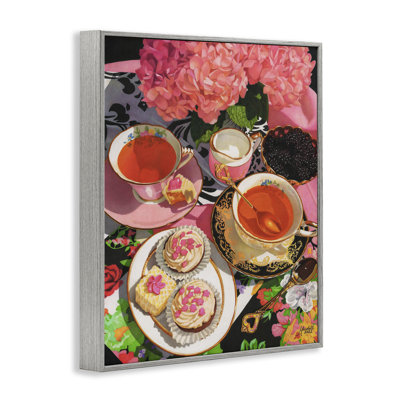 Art d'hortensia rose par Mardell Schuster