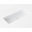 Badeloft 39.4" x 16.7" Stone Resin Undermount Bathroom Sink UB-05-XL-M in Matte White-71992049