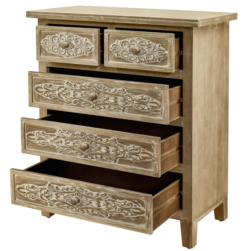 Commode 5 tiroirs Vorodan