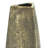 47" Gold Tapered Ceramic Floor Vase