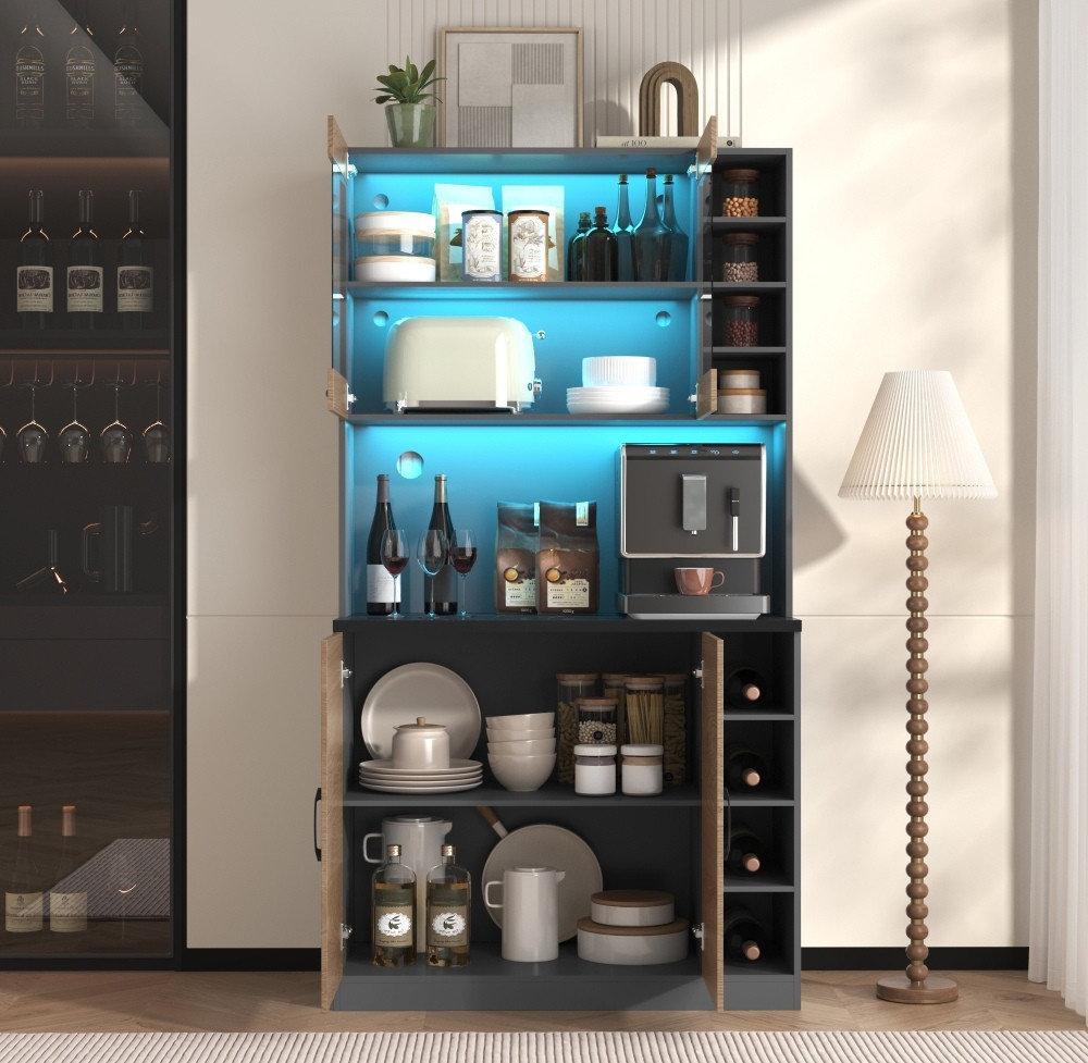187cm Kitchen Pantry