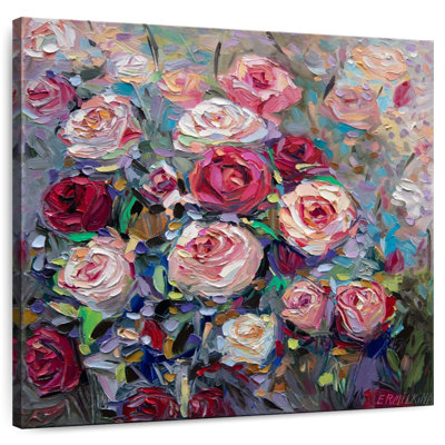 Harnek roses en fleurs