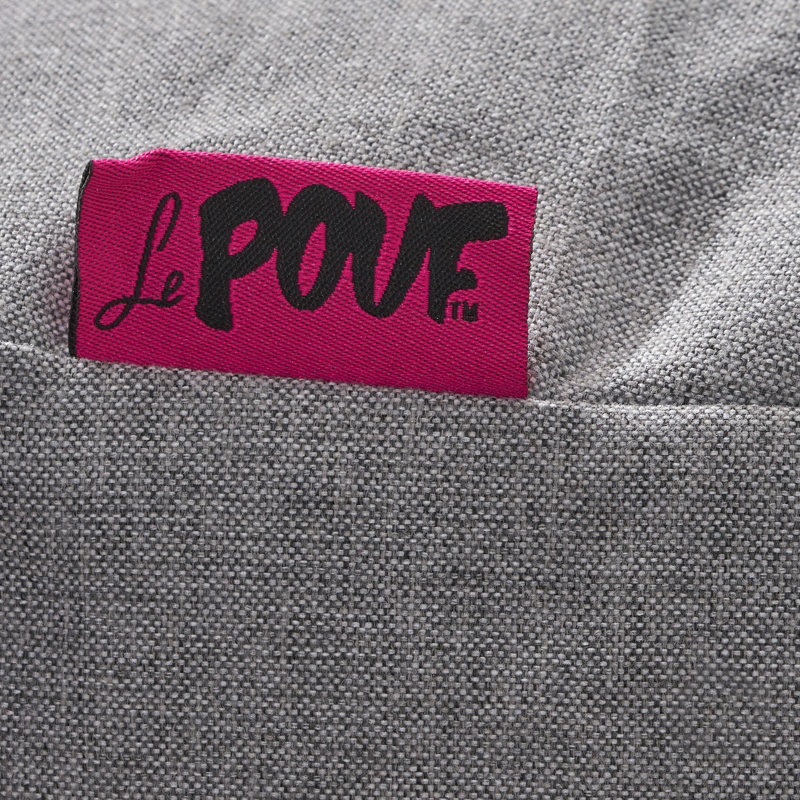Repose-pieds extérieur avec coussin Darrion, Anthracite